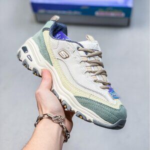 Skechers MH2 Panda Series Sports Shoes Gray & Green